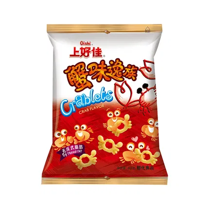 OISHI上好佳 蟹味逸族 大包 75g
