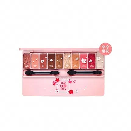 韩国ETUDE HOUSE 伊蒂之屋 10色眼影盘 #恋恋樱花