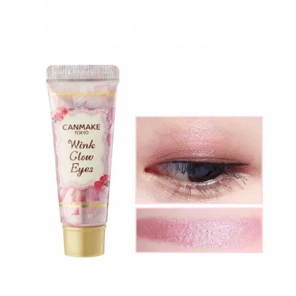 日本CANMAKE井田 单色眼影膏眼影蜜 润色持久 #02 烟熏樱花粉