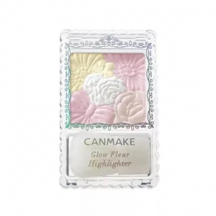 日本CANMAKE井田 花瓣雕刻五色高光 #02幻彩粉