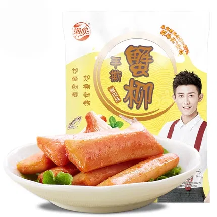 海欣 手撕蟹柳 蟹肉味 50g