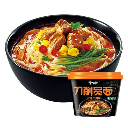 今麦郎 刀削宽面 香辣牛肉味 114g