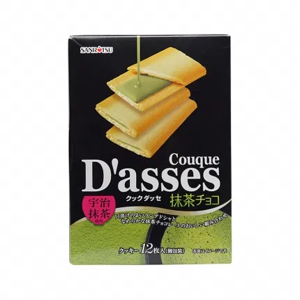日本三立 DASSES饼干 抹茶味 90g