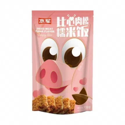 水军 比心肉松糯米锅巴 120g