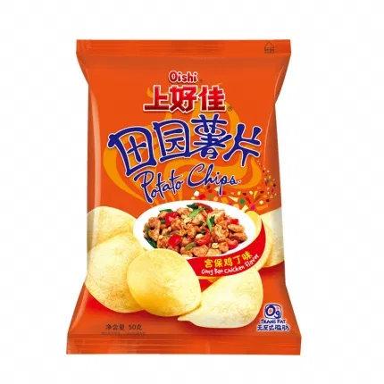 OISHI上好佳 田园薯片 宫保鸡丁味 50g