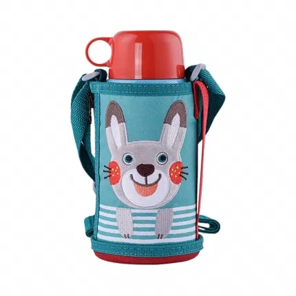 日本TIGER虎牌 儿童保温杯 600ml 兔子