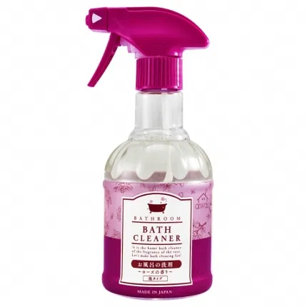 日本ROCKET 浴室清洁除垢除霉喷雾 玫瑰花香 400ml