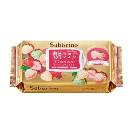 【限定白草莓】日本BCL Saborino早安面膜  28枚入