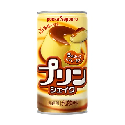 日本POKKA SAPPORO 摇摇布丁