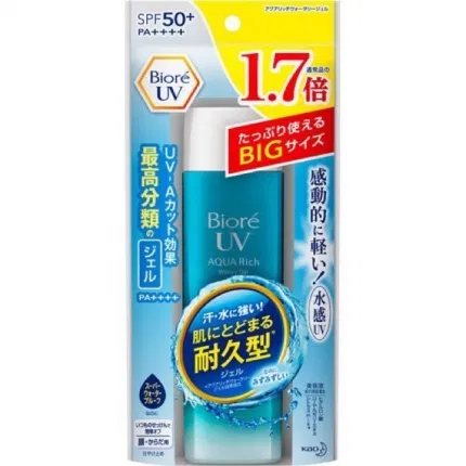 日本KAO花王 Biore碧柔 防晒霜 SPF50+ 巨大瓶 155g