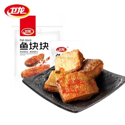卫龙 鱼块块 160g