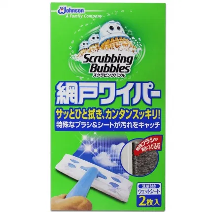 日本JOHNSON庄臣 纱窗网眼免洗清洁器 2枚入