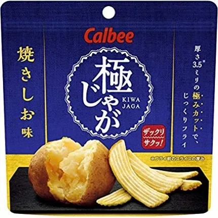 日本Calbee卡乐比 厚切窄薯片 40g
