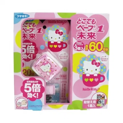 日本Fumakilla VAPE 驱蚊手环 粉色 20日+40日替换芯