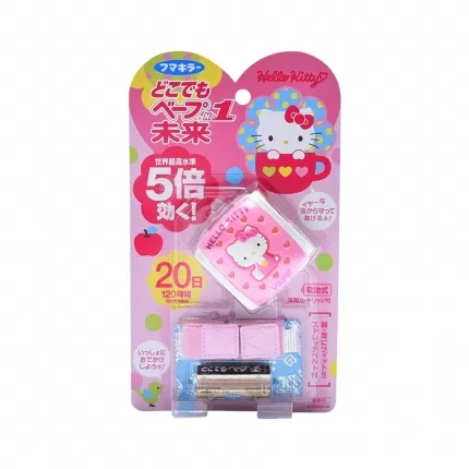 日本Fumakilla VAPE 驱蚊手环 粉色 20日