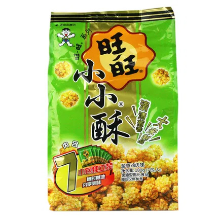 旺旺 小小酥 葱香鸡肉味 180g