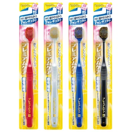日本EBiSU惠百施 宽头牙刷 #80 48孔7列极软毛 一支 颜色随机