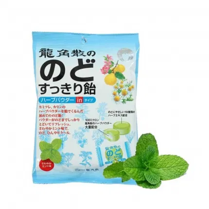 日本龙角散 润喉糖 薄荷味 88g 单颗独立小包装