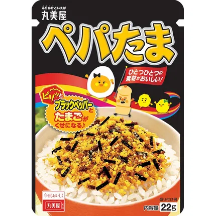 日本MARUMIYA丸美屋 饭团拌饭料 黑胡椒鸡蛋味 22g