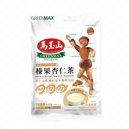 台湾马玉山 榛果杏仁茶 30g*12包