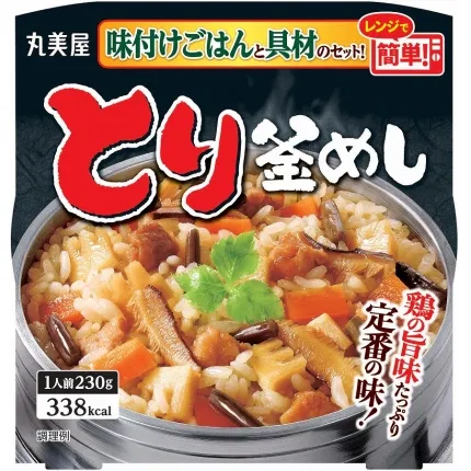 日本MARUMIYA丸美屋 香菇时蔬鸡肉饭 230g