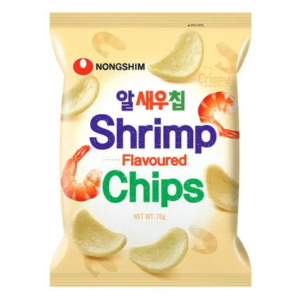 保质期2025-09-04 | 韩国NONGSHIM农心 鲜虾片 75g