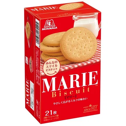 日本MORINAGA森永 MARIE饼干 3枚*7袋入
