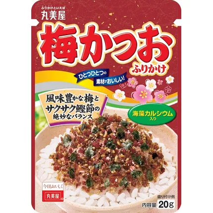 日本MARUMIYA丸美屋 饭团拌饭料 梅子风味 20g