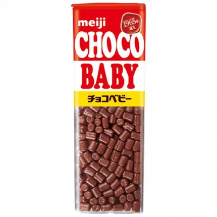 日本MEIJI明治 CHOCO BABY 巧克力豆 大盒 102g