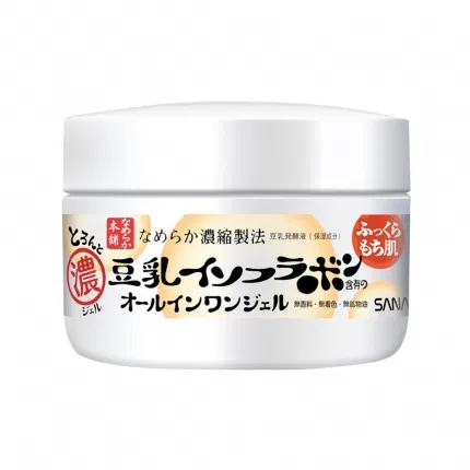 日本SANA莎娜 豆乳高保湿6合1凝胶面霜 100g