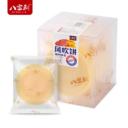 八宝利 风吹饼 红薯味 172g 内含约9小袋