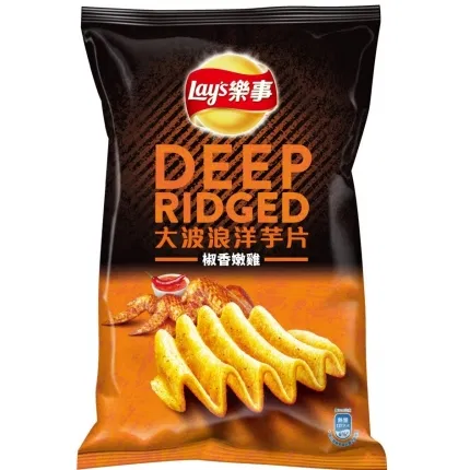 乐事 大波浪薯片 椒香嫩鸡味 75g