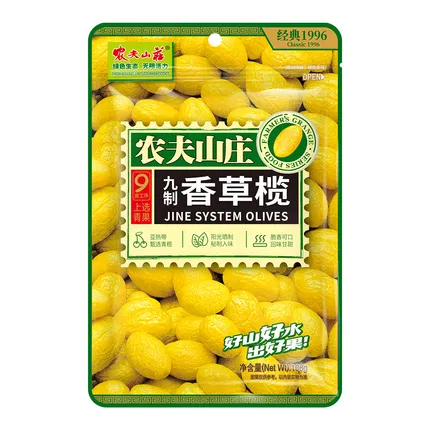 农夫山庄 九制香草榄 108g