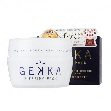 日本GEKKA 保湿补水免洗睡眠面膜 80g