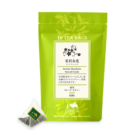 日本LUPICIA Jasmine Mandrin 茉莉春毫 TB8201 茶包 10包入