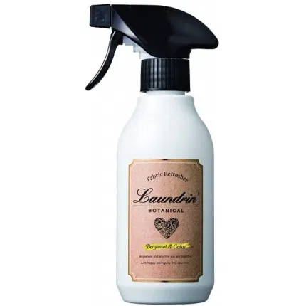 日本Laundrin'郎德林 织物除菌香氛喷雾 植物系列 Bergamot & Cedar 佛手柑和雪松 300ml