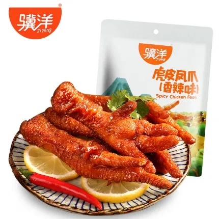 骥洋 虎皮凤爪 香辣味 135g
