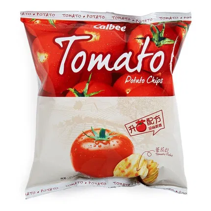 保质期2025-08-29 | 日本Calbee卡乐比 薯片 番茄味 55g