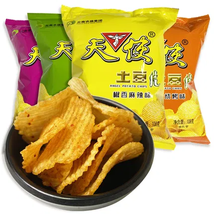 天使 土豆片 108g 多味选