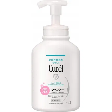 日本KAO花王 CUREL珂润 泡沫洗发水 480ml