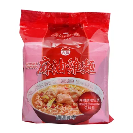 台酒 麻油鸡面 200g*3包入