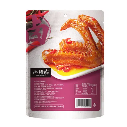 保质期2026-07-02 | 小胡鸭 香辣味鸭翅 90g