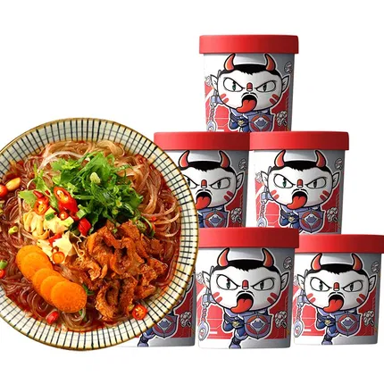 【6桶】食族人 酸辣粉 130g*6桶