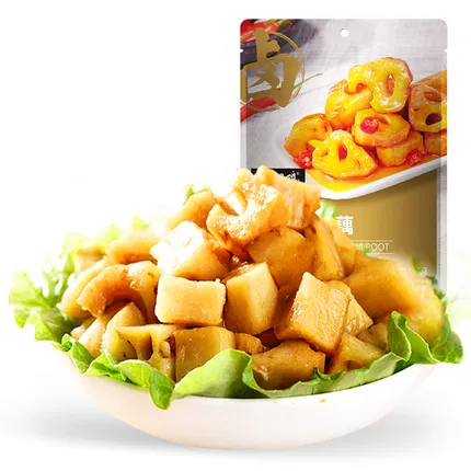 保质期2026-07-02 | 小胡鸭 香辣味卤藕 158g