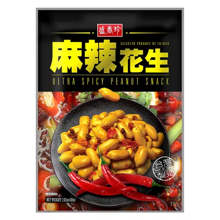 台湾盛香珍 麻辣花生 80g