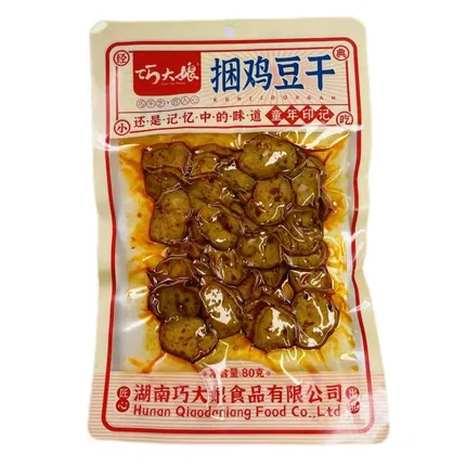 巧大娘 捆鸡豆干 香辣味 80g