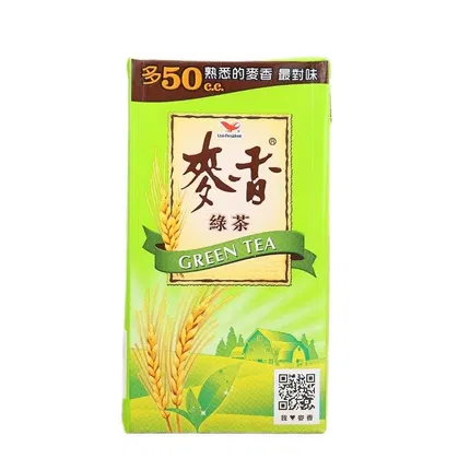 台湾统一 麦香绿茶 300ml