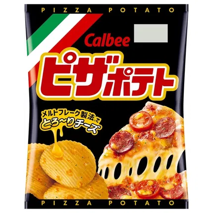 日本Calbee卡乐比 薯片 火辣披萨味 60g