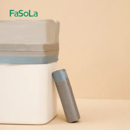 【3卷】FaSoLa 穿绳式垃圾袋 3卷入