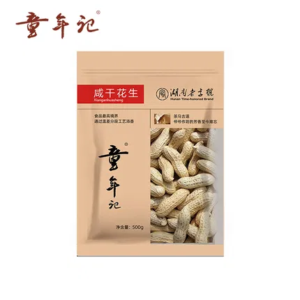 保质期2026-01-06 | 童年记 咸干花生 500g